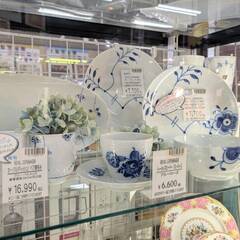 【愛品倶楽部柏店】Royal Copenhagen コペンハーゲン MEISSEN マイセン カップ ソーサー プレート ブルー フルーテッド ホワイトレリーフの画像