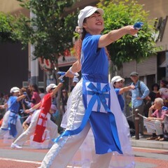 親子でよさこい踊りを体験してみませんか？