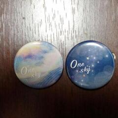 One sky 缶バッジ