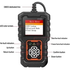 ODBスキャナー 故障診断 日本語説明書付き CY3001 【新...