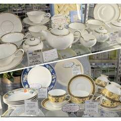 【愛品倶楽部柏店】WEDGWOOD ウェッジウッド カップ ソーサー プレート オズボーン ワイルドストロベリー グレンミスト インディアの画像