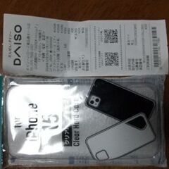 iPhone15 クリアハードケース