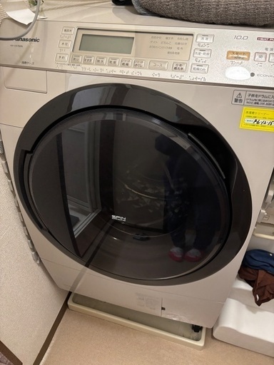 パラソニックドラム式洗濯乾燥機