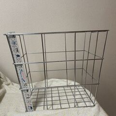 金属かご　ランドリー　かごの画像