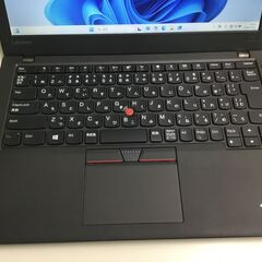 🍀【美品】 Lenovo ThinkPad X ■MS Office  2021／Win11／Core i5-7200U(2.3GHz)／８GBメモリ／SSD256GB／12.5インチ／Type-C／HDMI (8GB/SSD256GB) 「管理No1」の画像