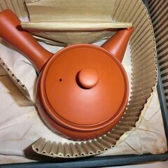 ●茶器セット8点、寿泉刻印有（未使用保管品ですが箱等に傷汚れ有り）ご理解ある方のみ★お手数おかけしたします、プロフィール必読ですの画像