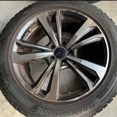 255/50R19 ブリヂストンスタッドレス　タイヤ＆ホイール4本セット　使用期間わずか2か月で格安！！の画像