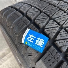 255/50R19 ブリヂストンスタッドレス　タイヤ＆ホイール4本セット　使用期間わずか2か月で格安！！の画像