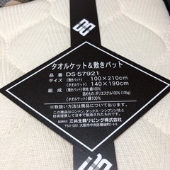 DAKS ダックス シーツ & タオルケット セットの画像