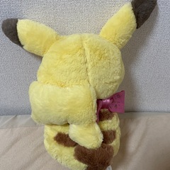 【一番くじA賞】ピカチュウ ぬいぐるみ　おすましピカチュウの画像