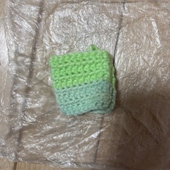手作り　アクリルたわし　ミニサイズの画像