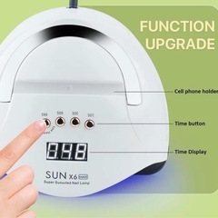 ネイルライト Uv Led 66個 自動センサー付き ジェルネイル用の画像