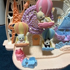 箱あり　シルバニア　ゆめいろゆうえんち
　の画像