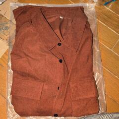 ❄値下げ❄茶色の厚手のＹシャツ