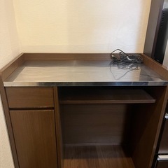 ベルメゾン　キッチンボード　キッチンカウンター　ステンレス
