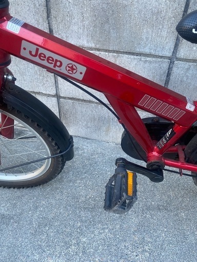 JEEP 18インチ　レッド