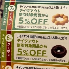 ミスタードーナツ 割引券 無料の画像