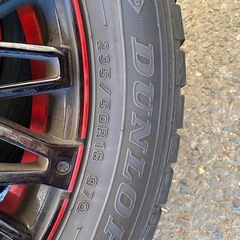 235／50／R18 レグラス　ホイール　アルファード30系の画像