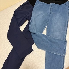 マタニティパンツ2本
