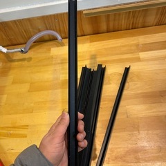 ledテープを貼り付けるステー　アルミ製