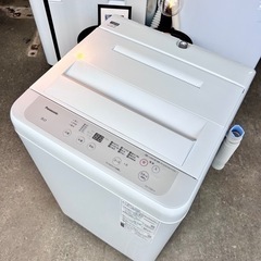 ご成約済み🐶　設置まで👏🏻 Panasonic 一人暮らし洗濯機 5kg✨ 2020年製⭕️の画像