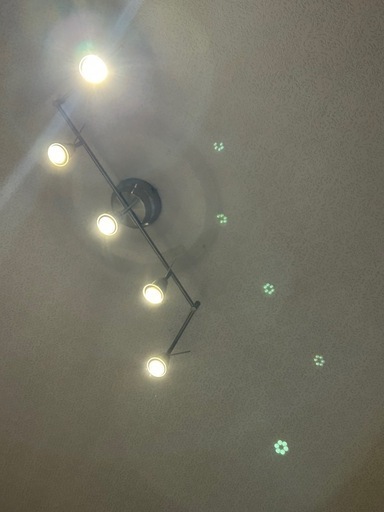 天井照明　電気