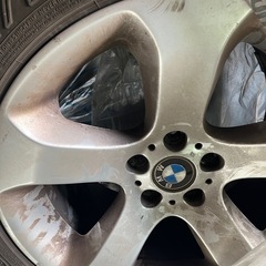 19インチ 255/50R19 107Q XL 4本 冬 SUV用スタッドレス YOKOHAMA 純正アルミホイール付き　BMWの画像