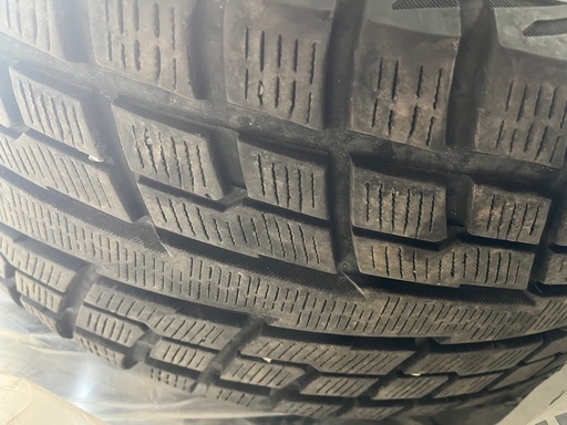 19インチ 255/50R19 107Q XL 4本 冬 SUV用スタッドレス YOKOHAMA 純正アルミホイール付き　