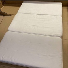 無印良品　洗えるマットレス　セミダブル