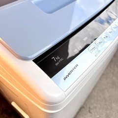 ご成約済み🐶　設置まで👏🏻 HITACHI 洗濯機 7kg✨ 2人暮らしに⭕️の画像