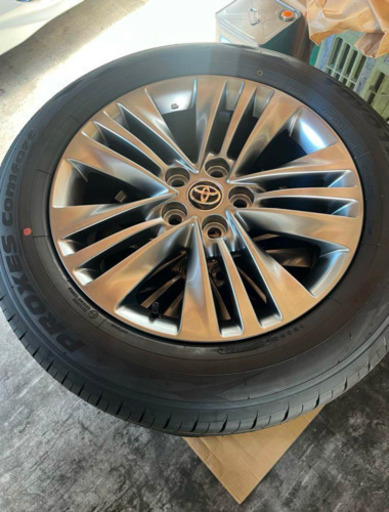 40 アルファード　新車外し　タイヤのみ4本セット