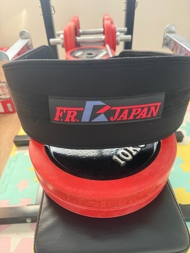 引取限定 千葉市F.R JAPAN ベンチプレスセット 筋トレ　市内運べます。