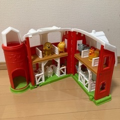 FisherPrice ファームハウス　おもちゃの画像