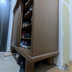 1/16処分予定　5段　シューズボックス　下駄箱の画像