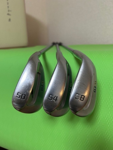 ウェッジ付き　フォーティーンTB5 FORGED 5〜P 6本　
+ 50.54.58計9本