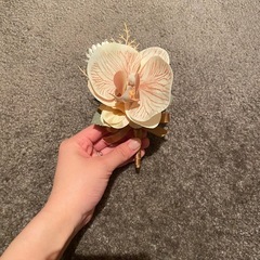 ウェディングブーケ　造花　ブートニアの画像