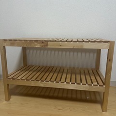 IKEA モルゲル MOLGER テレビボード 棚 収納 ベンチの画像