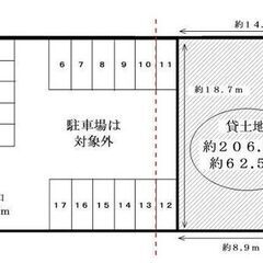 ★貸土地★  大阪狭山市岩室　 62坪　#資材置き場　＃ト…