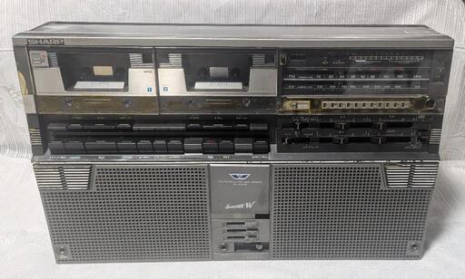 シャープ　ラジオ付ステレオテープレコーダー\n\nGF-828SB