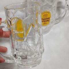 【２個セット】　居酒屋ジョッキ　ビアジョッキ　グラス　ビールの画像