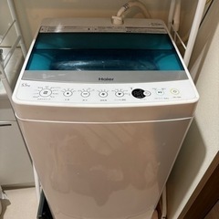 【お渡し決定】洗濯機 Haier JW-55A 5.5kg