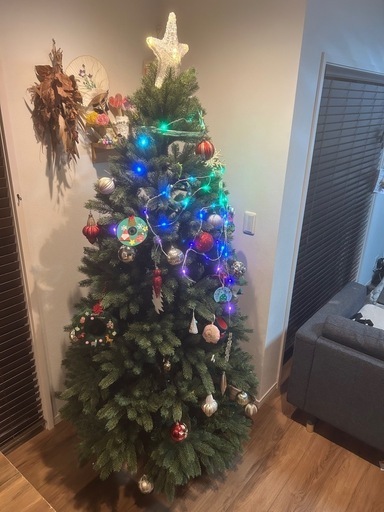 とても大きなクリスマスツリー