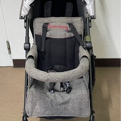ベビーカー【kinderwagon DUOシティHOPII】の画像