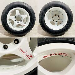 ★希少★OZ Racing/タイヤホイールセット/クロノ/16インチ/16×8.0J/ET 0/PCD139.7/6穴/235 60R16 100H/ダンロップ GRANDTREK AT1/オーゼットレーシング/オゼット/E1DZ1302の画像
