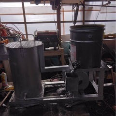 予約にて制作開始！！大型もあり！廃油ストーブ！！ぜひ！！進化してます！の画像