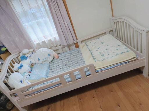 木製２段ベッド　お話中