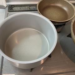 【28,29日引取限定】ニトリ　フライパンセットの画像