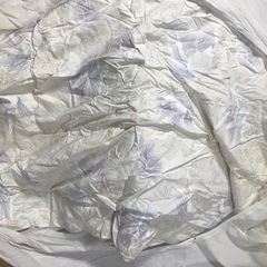 中綿ウール混　軽量掛布の画像