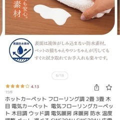 ホットカーペットの画像