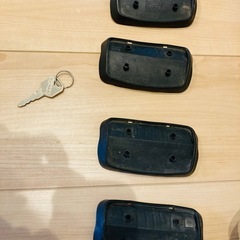 【大幅値下げ！！】inno スノーボードスキー
キャリア　RH728デュアルアングル【鍵付き】の画像